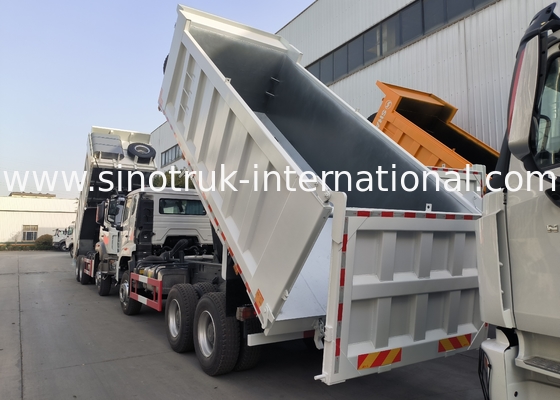 نموذج القيادة اليسرى أو اليمنى Howo Dump Truck 371 House Power Ultimate Heavy Duty Workhorse
