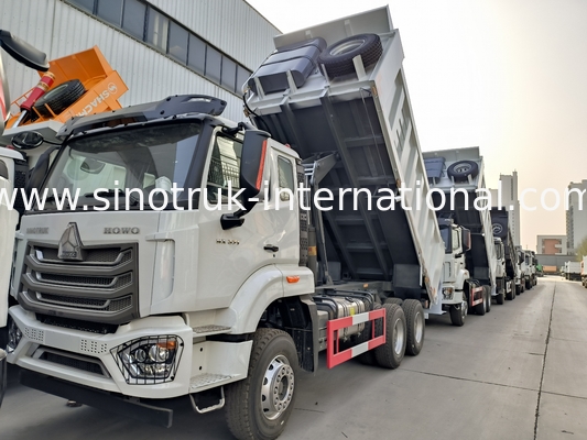 نموذج القيادة اليسرى أو اليمنى Howo Dump Truck 371 House Power Ultimate Heavy Duty Workhorse