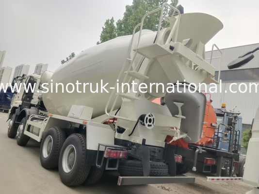 شاحنة سينوتروك هوو لمزج الخرسانة 20CBM 6 X 4 يورو 2 380Hp بناء