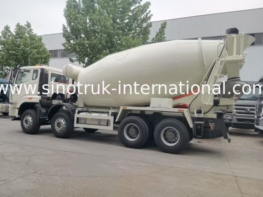 شاحنة سينوتروك هوو لمزج الخرسانة 10CBM 6 X 4 يورو 2 380Hp بناء