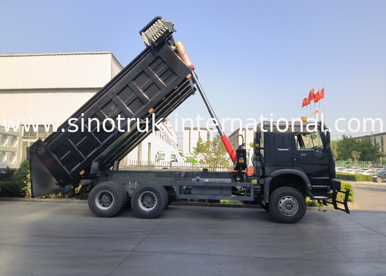 المصعد الأمامي HW19710 صندوق التروس و 12.00-20 إطارات شاحنة للاحتياجات الثقيلة