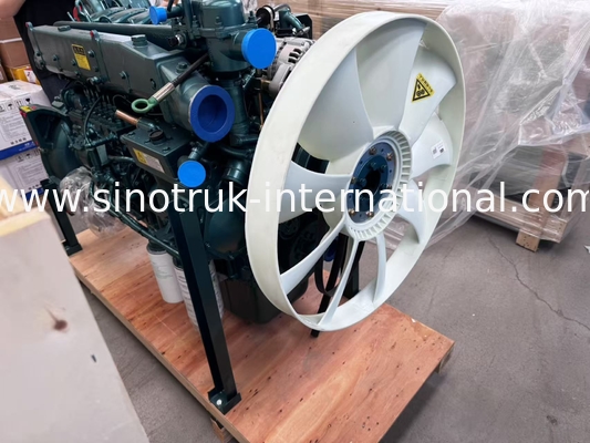 محرك ديزل SINOTRUK WD615.47 بقوة 371 حصان Euro 2