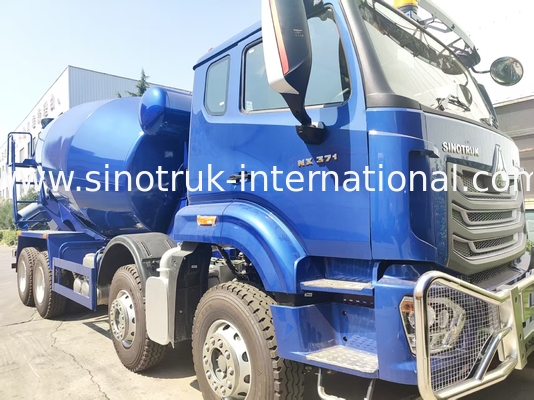 شاحنة خلط الخرسانة SINOTRUK HOWO NX 371HP 8*4 ذات 12 عجلة، خلاطة خرسانة، شاحنة خلط الأسمنت