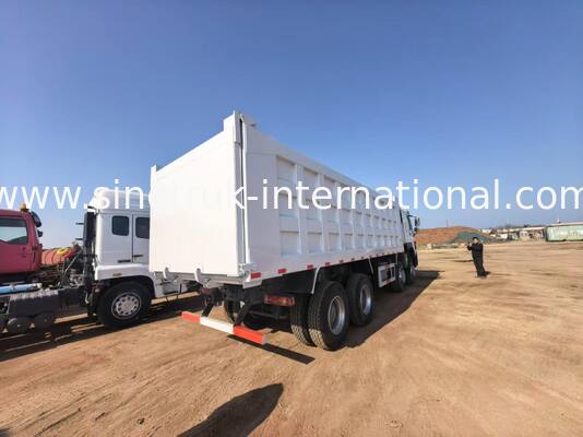 375 حصاناً شاحنة هدر مع 40-50 طن من سعة الحمل وطول صندوق البضائع 7300 مم