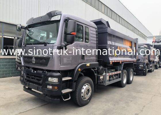 شاحنة شاحنة ثقيلة SINOTRUK TX مع محرك 380HP ، سعة حمولة 30-40 طن ونوع رفع متوسط