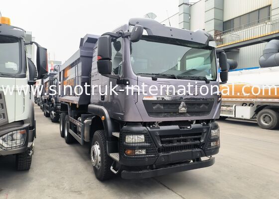 شاحنة شاحنة ثقيلة SINOTRUK TX مع محرك 380HP ، سعة حمولة 30-40 طن ونوع رفع متوسط