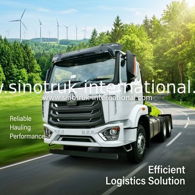 شاحنة جرار هوهان 6 × 4 RHD 400 حصان