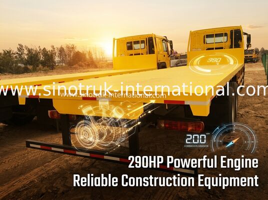 7.1m لوحة العمل 290HP شاحنة بضائع ZZ1257M4341W