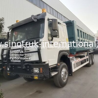 نظام التحكم الهيدروليكي شاحنة جمع القمامة بمحرك 340 حصان و 20-25CBM