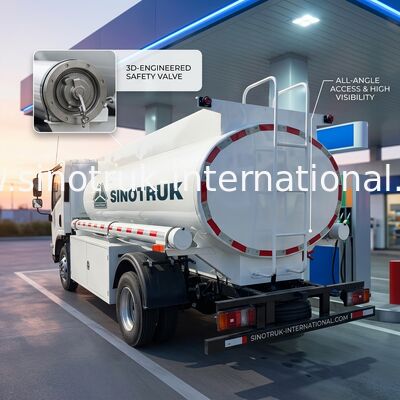 شاحنة ناقلة زيت SINOTRUK HOWO 4-6CBM