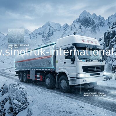 26 CBM Oil Tank Truck , Computer Refueling Mobile Fuel Trucks Oil Tanker