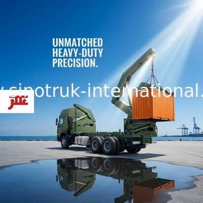 20 / 40 Feet Container Side Loader Truck 37 Tons For Container Loading And Lifting