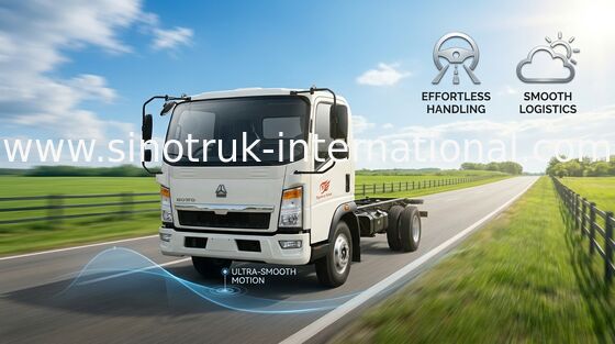 Euro 2 International Light Duty Trucks 12 Tons Light Duty Cargo Truck 95 km / h