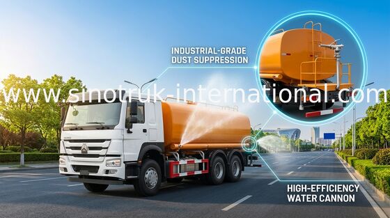 SINOTRUK Potable Water Truck 25-35CBM WD615.69 336HP LHD 8X4 IFA