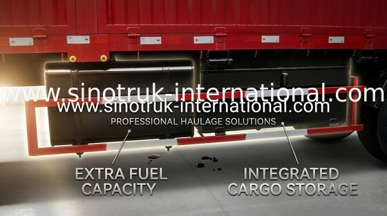 Professional Heavy Duty Lorry Cargo Truck 8×4 With Euro 2 336HP Engine
