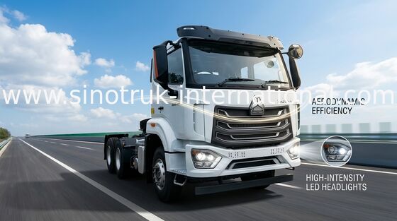 ساينو تراك هووا شاحنة جرار 6 × 4 RHD 430 حصان جديد HOWO