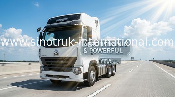 عالية الأداء SINOTRUK HOWO شاحنة RHD 6X4 جرار وحدة مع ISO