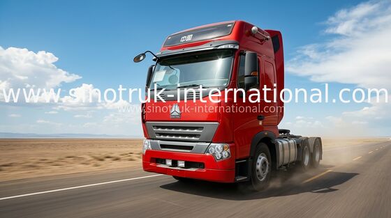 ZZ4257N3247N1B 60-70 طن مقطورة جرار شاحنة مع D12.38 380HP المحرك 11.596L