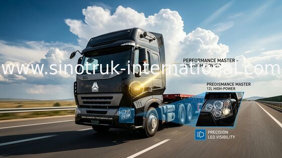 SINOTRUK HOWO A7 شاحنة جرار RHD 6X4 Euro2 380HP ZZ4257N3247N1B