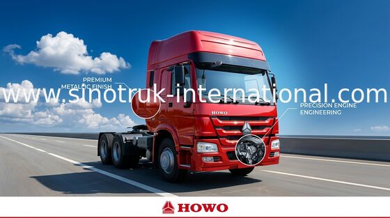 ساينو تراك هووا جرار شاحنة RHD 6X4 Euro2 420HP ZZ4257V3241W