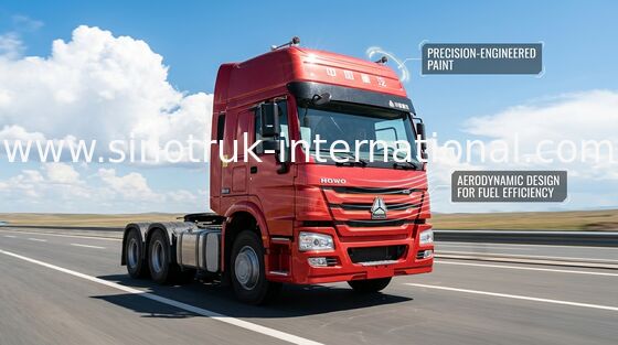 شاحنة جرار SINOTRUK HOWO LHD 6X4 Euro2 380HP ZZ4257S3241V
