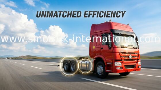 ساينو تراك هووا جرار شاحنة RHD 6X4 Euro2 420HP ZZ4257V3241V