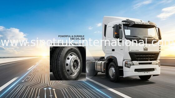 SINOTRUK HOWO A7 شاحنة جرار LHD 4X2 Euro2 336HP ZZ4187N3517N1B