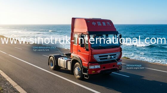شاحنة جرار SINOTRUK الذهبي الأمير LHD 6X4 Euro2 336HP ZZ4251N3241W