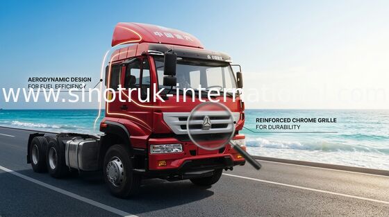 SINOTRUK الذهبي الأمير جرار شاحنة 6X4 Euro2 336HP 25Tons ZZ4251N3241W