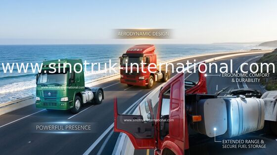 شاحنة جرار SINOTRUK HOWO RHD 4X2 Euro2 336HP ZZ4187N3511W