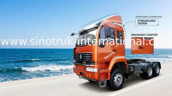 شاحنة جرار SINOTRUK Golden Prince 6X4 Euro2 336HP ZZ4251N3241W