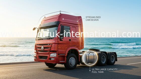 شاحنة جرار SINOTRUK HOWO LHD 4X2 Euro2 371HP ZZ4187S3511W