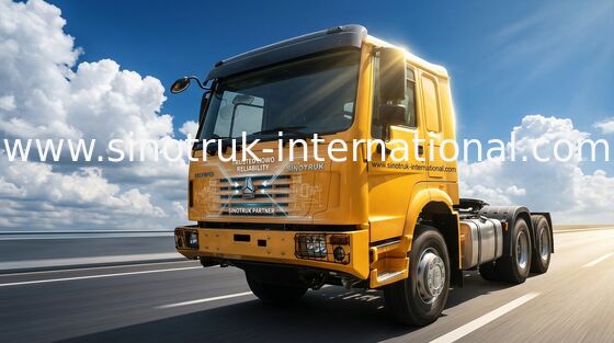 ساينو تراك هووا جرار شاحنة LHD 6X4 Euro2 420HP ZZ4257V3241V
