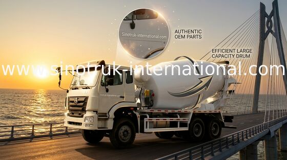 شاحنة خلط الخرسانة التجارية ، شاحنة خلط الخرسانة Euro2 336HP 6X4 LHD