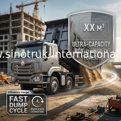 5300*2300*1500mm صندوق شحن شاحنة هبوط ثقيلة للشحن السلس نوع القيادة RHD / LHD