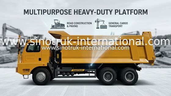HOWO شاحنة قلابة 30tons 371 Left Hand Drive 6X4 Euro2 ZZ3259N384PB3