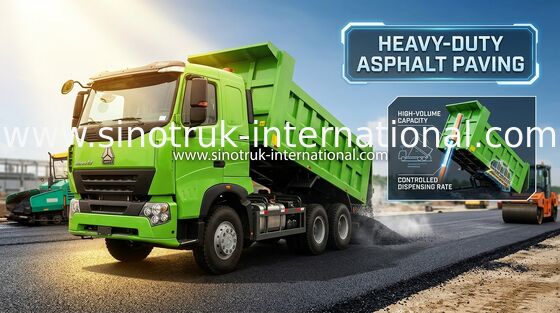 ساينو تراك HOWO 6x4 371HP RHD شاحنة قلابة ZZ3257N3847N1