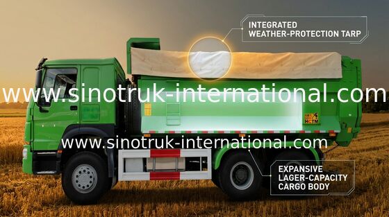 SINOTRUK Heavy Duty Tipper Dump Truck For Transport Construction material