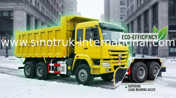شاحنة قلابة قلابة SINOTRUK Golden Prince 6X4 LHD 290HP 25-30tons ZZ3251M3241W
