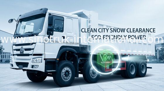 ساينو تراك HOWO قلابة شاحنة قلابة 371HP 8X4 LHD 31-60tons 20-30CBM ZZ3317N3267W
