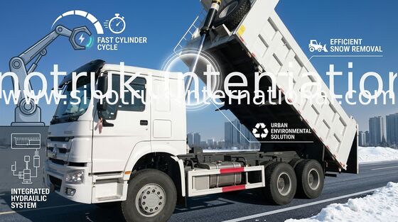 SINOTRUK HOWO شاحنة قلابة 6X4 336HP LHD 25-40tons 10-25CBM ZZ3257N3447A1