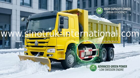 SINOTRUK HOWO تفريغ شاحنة 290HP 6X4 LHD 25-40tons 10-25CBM ZZ3257M2947A