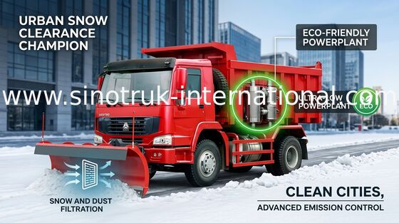 ساينو تراك هووا تفريغ شاحنة 290HP 4X2 LHD 16tons 9-13CBM ZZ3167M3811