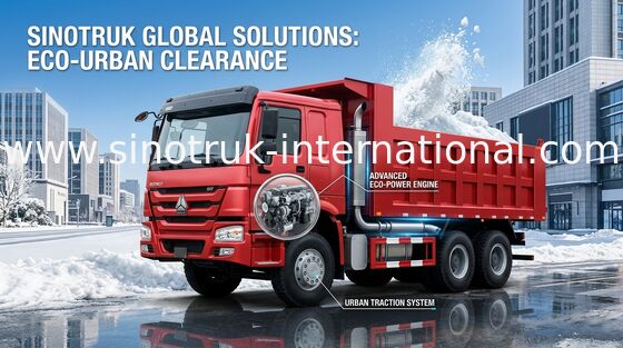 شاحنة قلابة قلابة SINOTRUK HOWO 371HP 6X4 LHD 25-40tons 10-25CBM ZZ3257N3447A1