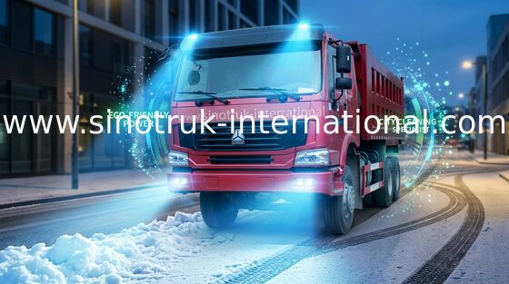 SINOTRUK HOWO قلابة شاحنة قلابة 6X4 371HP تحميل البضائع 30tons ZZ3257N3647A