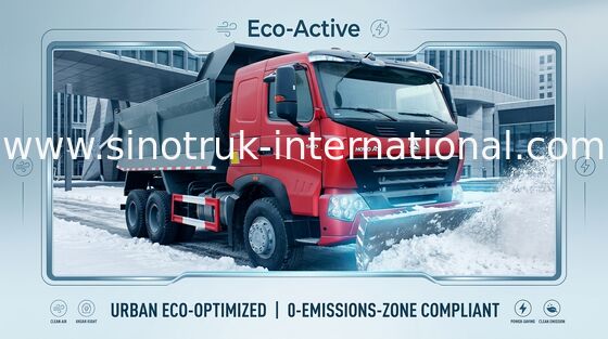 شاحنة قلابة قلابة SINOTRUK HOWO A7 30 طن للتعدين ZZ3257N3647N1