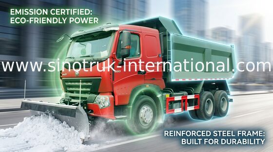 شاحنة قلابة قلابة SINOTRUK HOWO A7 371HP للتعدين ZZ3257N3847N1
