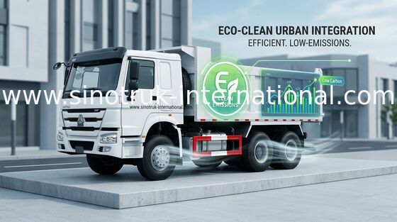 شاحنة قلابة قلابة SINOTRUK HOWO 10 عجلات تحميل 25-40 طن ZZ3257N3847A