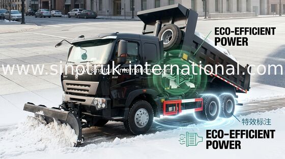 شاحنة قلابة قلابة SINOTRUK HOWO A7 371HP 10 عجلات 25tons ZZ3257N3647N1