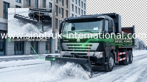 شاحنة قلابة قلابة SINOTRUK HOWO A7 371HP 6X4 25tons ZZ3257N3847N1